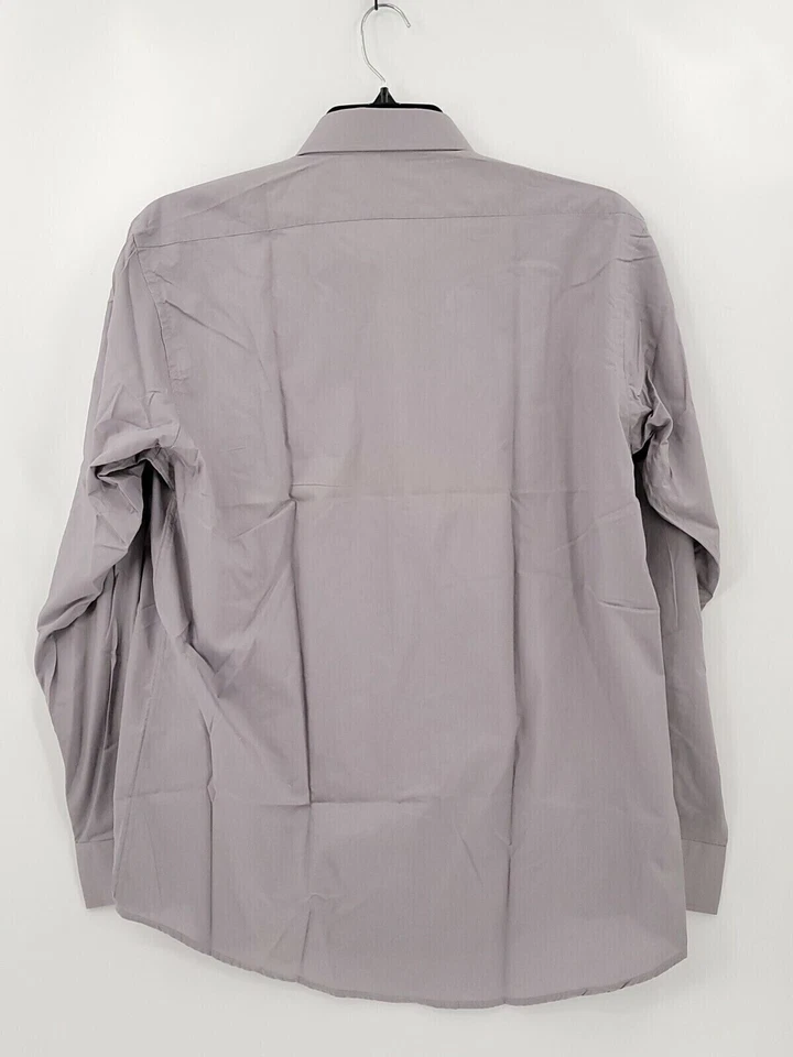 Новый с Ярлыками Botany 500 рубашка мужской взрослый размер 16,5 34/35 цвет серый длинным рукавом на пуговицах - Изображение 2 из 4