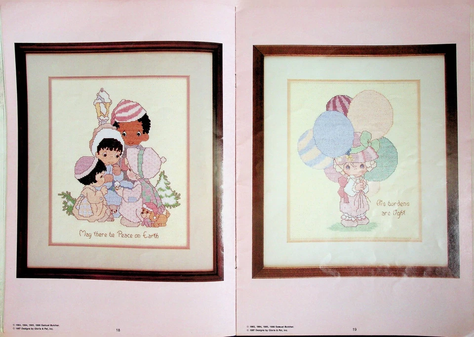 Precious Moments The Lord Is My Shepherd Cross Stitch Pattern By Gloria & Pat - Image 4 of 4