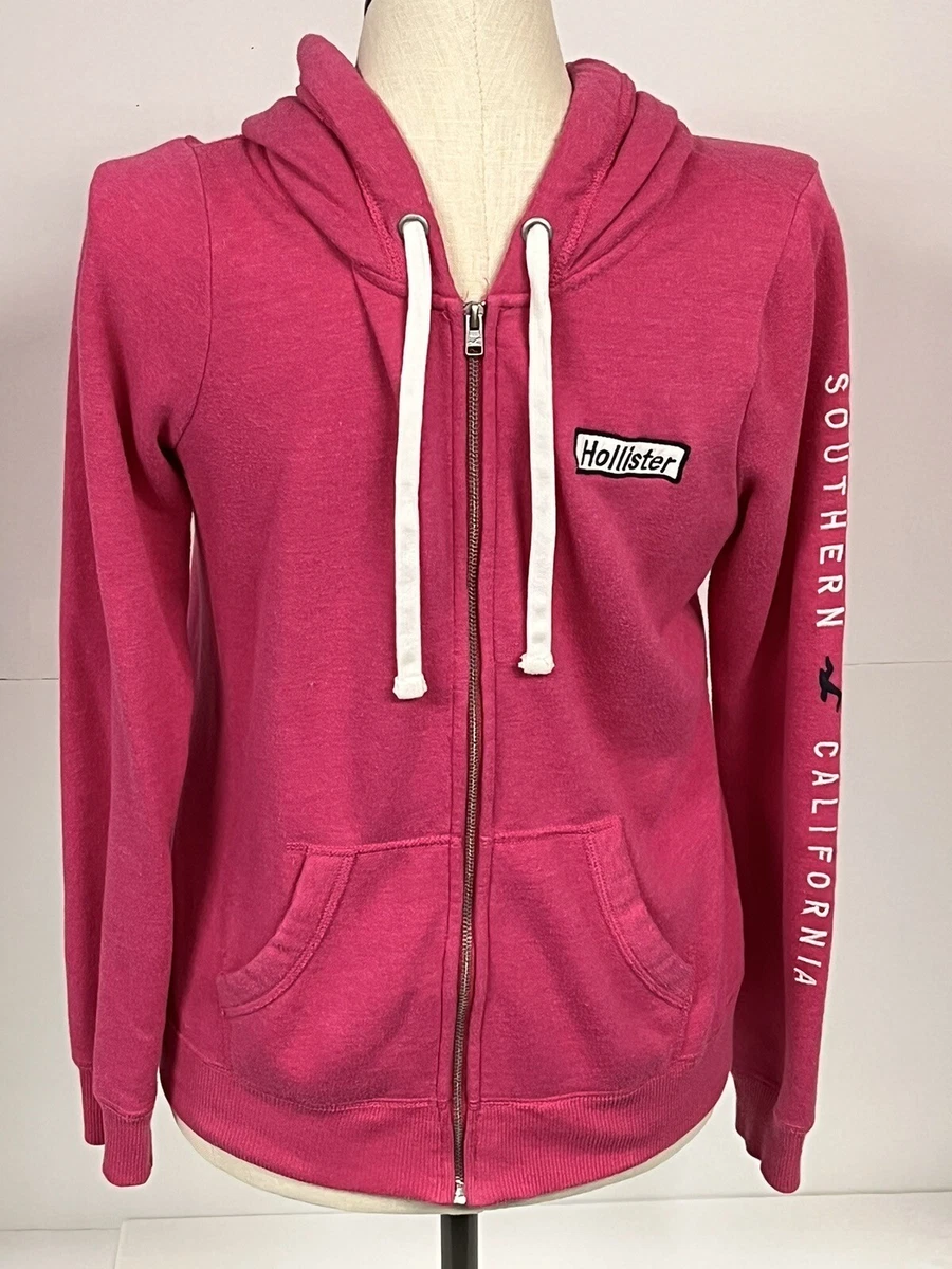 Hollister pink cheap jacket