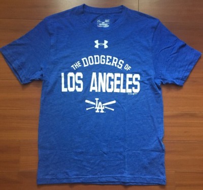 UNDER ARMOUR LOS ANGELES DODGERS LA LOOSE HEATGEAR TEE KERSHAW UA SHIRT A24 