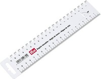 Prym, 610730 Handmaß Weiß, Kunststoff, 21 Cm, Anzeichenhilfe FüR 90°-Winkel