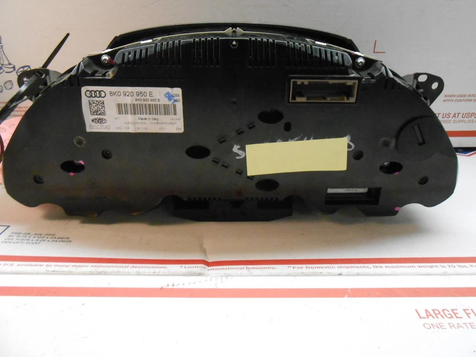 Audi A4 2010 velocímetro clúster 8K0920950E IC 53658 RG0524 Foto 2 de 4