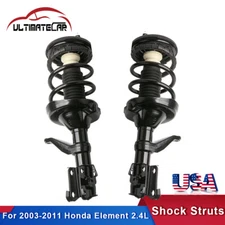 2Pcs Front Complete Shock Struts Assembly For 2003-2011 Honda Element 2.4L