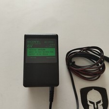 Sony AC-MZ60A 6V 800mA Power Adapter Charger Original - Used For MD Player