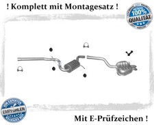 Auspuffanlage Skoda Octavia II / Combi 2.0 TDI 100/103KW Auspuff Montagesatz