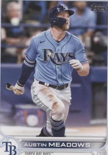 2022 Topps Series 1 - Austin Meadows - Tampa Bay Rays - #152 | eBay