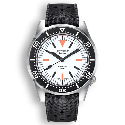 Reloj de buceo SQUALE 1521 Full Luminous Militaire 1521FUMIWT.HT 500M HECHO EN SUIZA - Imagen 2 de 6
