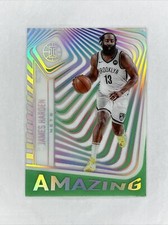 2020-21 Panini Illusions Amazing Emerald #9 James Harden