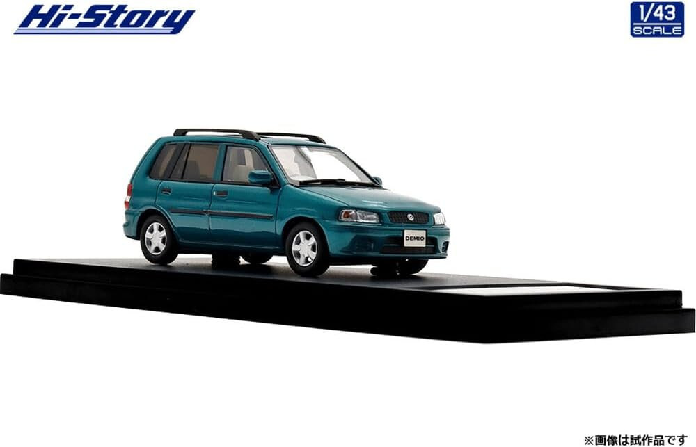 Hi Story 1/43 MAZDA DEMIO GL (1996) Sparkle Green Metallic HS497GR