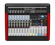 MUSYSIC Professional 10 Channel PA Mixer Dual 24-bit 99FX USB interface MU-G10DX