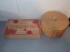 Longaberger Dealers Choice Basket & Accessory Set, Unused
