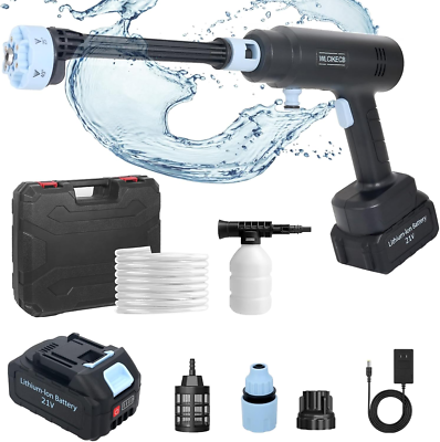 #ad Cordless Pressure Washer Battery Powered ; 1200 PSI Battery Operated Pressure Wa $106.99