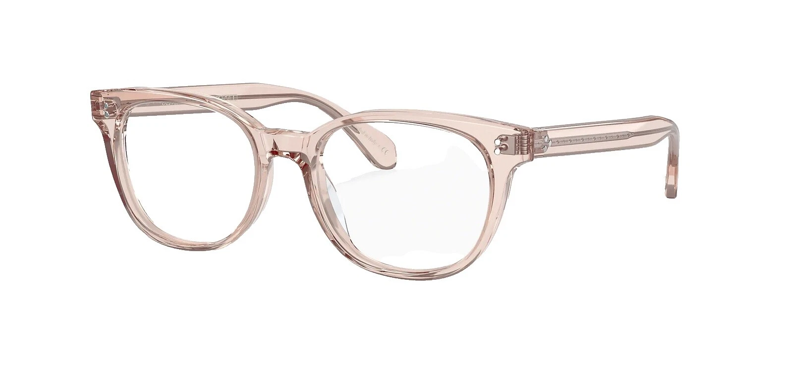 Armação de Metal Oliver Peoples Oval armações de óculos