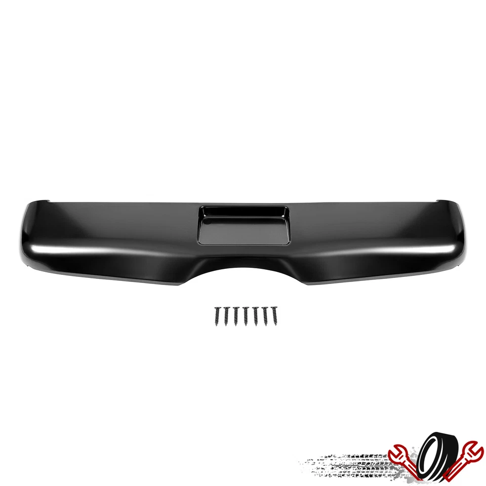 For Ford F250 F-250 F350 F-350 Super Duty Truck 99-07 Rear Roll Pan Steel Black - Image 3 of 4