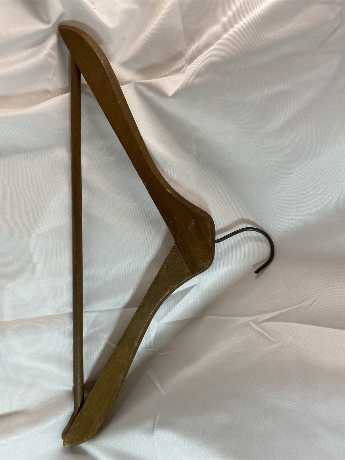 vintage wooden hangers eBay