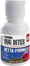 Fluval Bug Bites Betta Fish Food, Granules for Small to Medium Sized Fish, 1.05