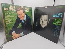 Andy Williams In the Arms of Love AND Dear Heart Records Album Vinyl LP
