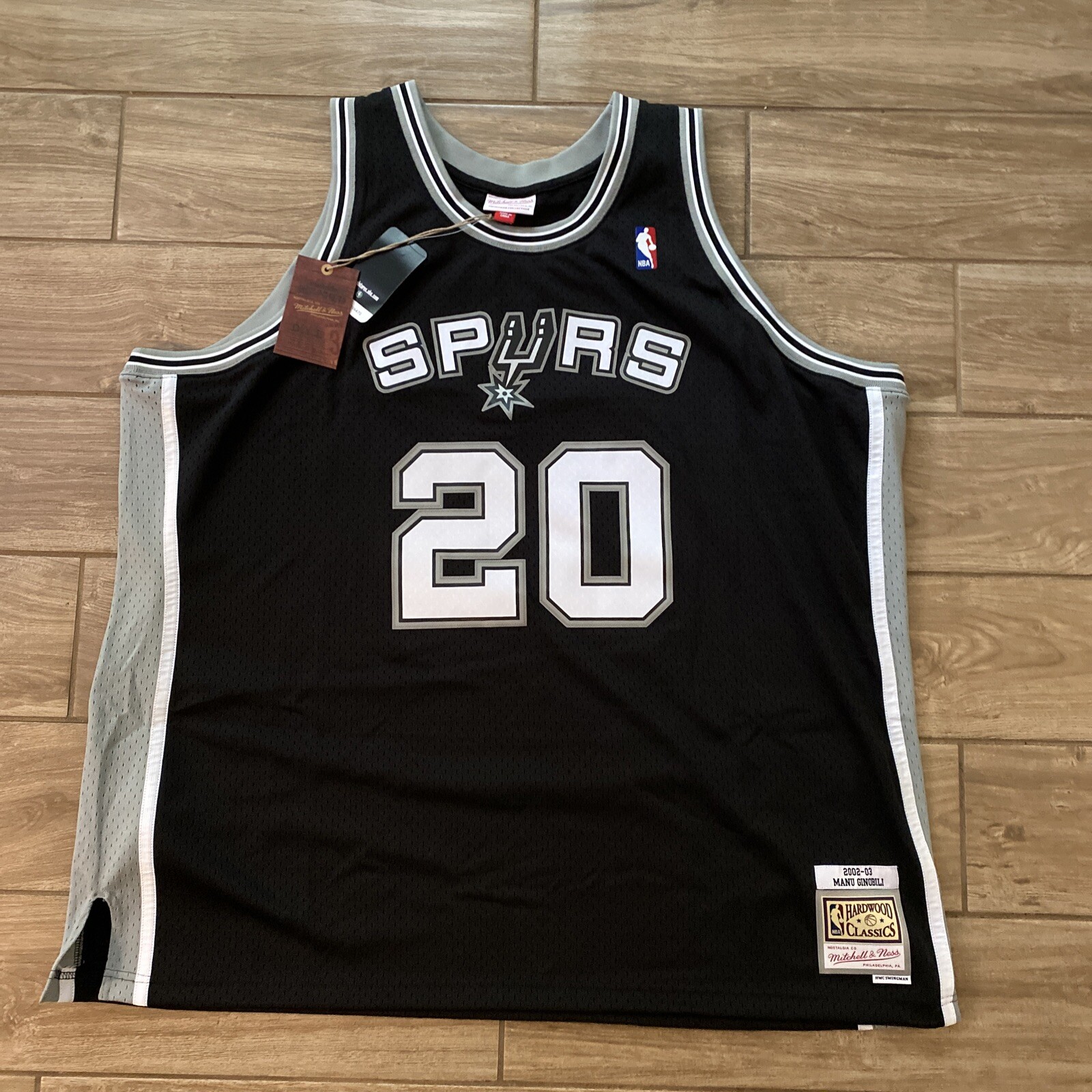 Swingman Jersey San Antonio Spurs 2002-03 Manu Ginobili - Shop