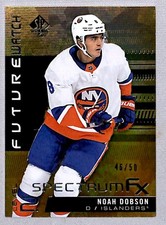 Noah Dobson 2019-20 SP Authentic Spectrum FX Gold Rookie /50 #S-89 New York