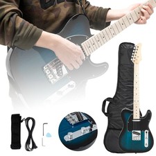 Maple Fingerboard 39" 6 Strings GTL Electric Guitar with Bag Right Handed