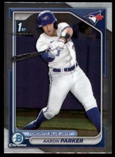 2024 Bowman Draft #BDC-160 Aaron Parker Chrome