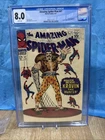 AMAZING SPIDER-MAN #47, Marvel Comics 1967, CGC 8.0 Kraven app White Pages