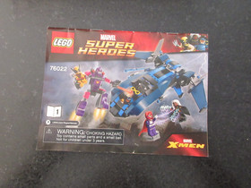 LEGO 76022 Pack Marvel Super Heroes X Men VS Sentinel Wolverine Magneto Storm