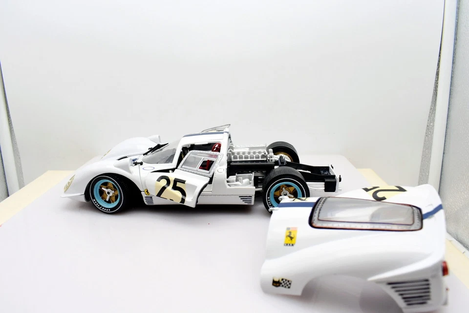 Modellino auto Ferrari 330 P4 NART 1:18 jouef evolution diecast modellismo car - Immagine 2 di 4