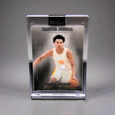 Wild Card Matte Metal Nate Ament Basketball Card 2026 Sports Trading Card 3/3