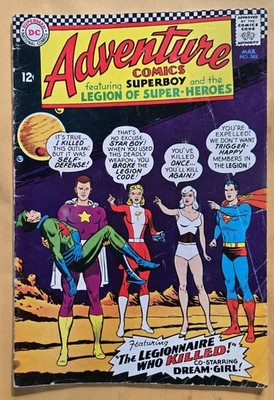 Adventure Comics #342 VG+ (4.5) DC Comics 3/66
