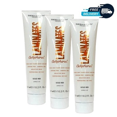 Sebastian Laminates Cellophanes  Gold Red 10.2 oz (Pack of 3)- free 2nd day ship