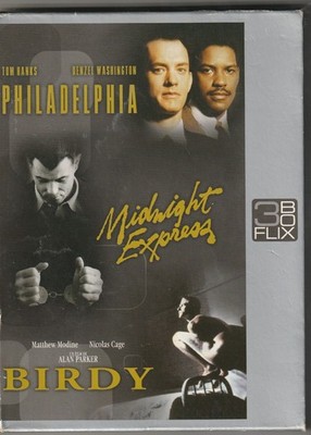 BOX 3 FILME PHILADELPHIA MIDNIGHT EXPRESS BIRDY 3 DVD FRANZÖSISCH