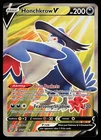 Honchkrow V 161/172 Ultra Rare Brilliant Stars Pokemon Card