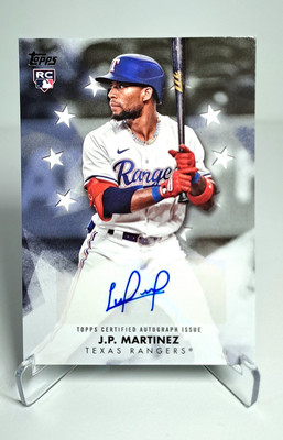 2024 Topps Series 2 J.P. MARTINEZ RC Baseball Stars Auto Texas Rangers