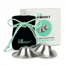 The Original Silver Nursing Cups, Nipple Shields for Nursing Newborn, Nipple Pro