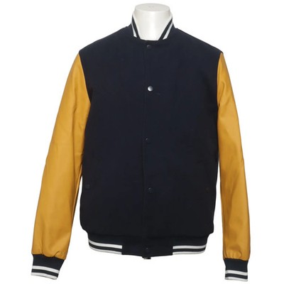 Clockhouse, Collegejacke, Herren, Größe: M, Blau/Gelb/Weiß, Polyester #mr9