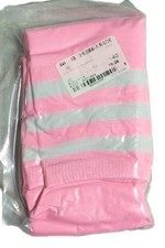Century Star Women's Thigh High Over the Knee Striped Socks One Size Pink White