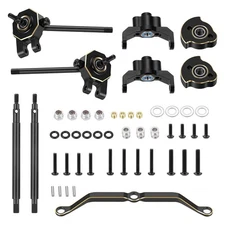 RCBATER +5mm Wider Axle Widening Upgrade for Traxxas TRX4m 1/18th RC Crawler Car