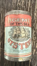 Mini toy oyster can 1988