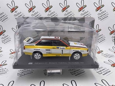 Die Cast '' Audi Quattro A2 Blomqvist Swedish Rally 1984 '' WRC 1/24