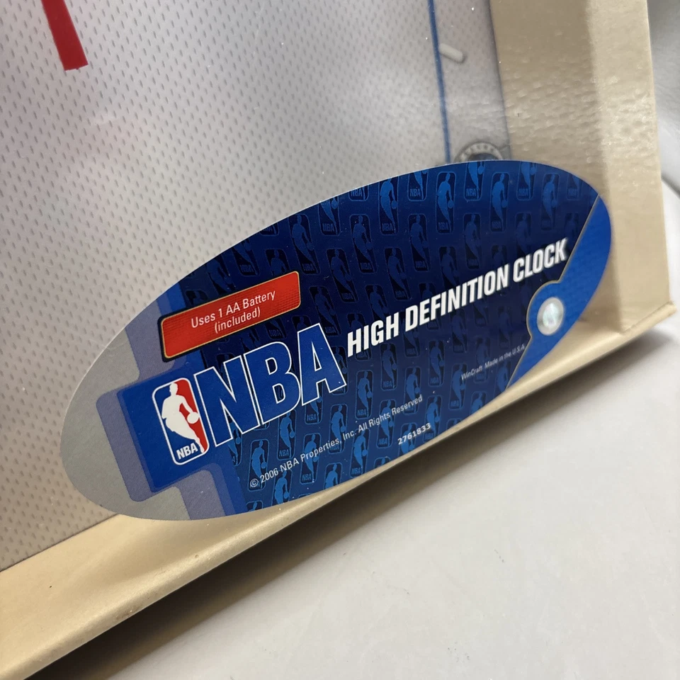 Dallas  Mavericks  Jersey Wall Clock Brand New Sealed Wincraft - Image 4 of 4