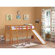 Sleepon 3Ft Wooden Mid Sleeper In Caramel