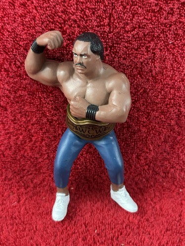 WCW Ron Simmons Action Figure Galoob NWA WWE W/ Wo...