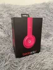 Beats by Dr. Dre Solo2 Wired Headphones - Hot Pink - On-Ear - Mint Condition