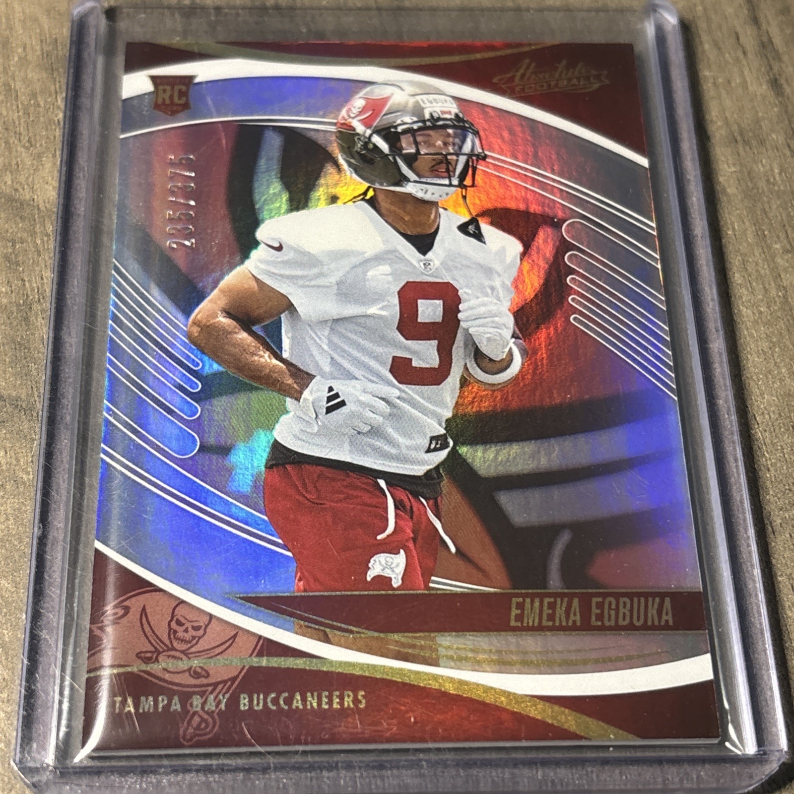 2025 Panini Absolute - Rookies Emeka Egbuka #124 Spectrum /375 (RC)