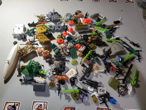 Huge 1980s- 90s Gi Joe Weapons And Accessory Lot
