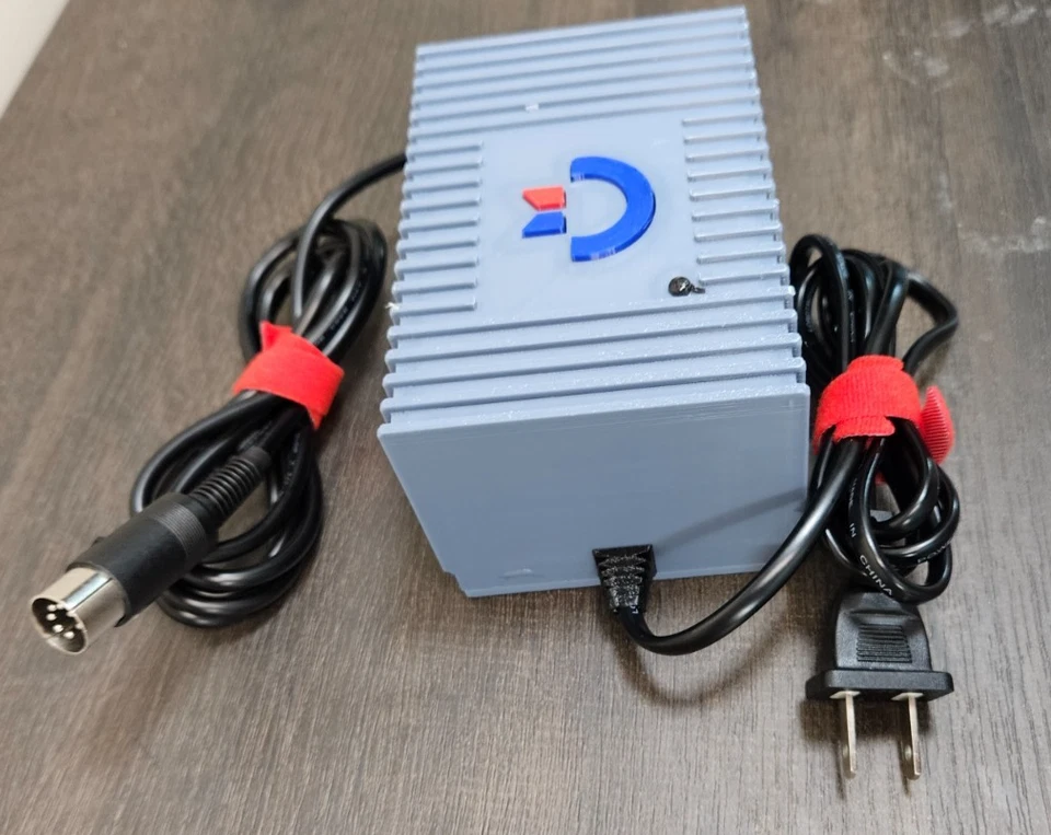 Commodore 64 Replacement Power Supply – Modern, Reliable, Assembled in USA- Grey - Image 2 of 4