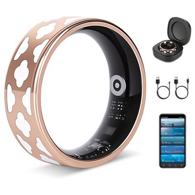 Smart Ring Health Tracker Fitness HRV Sleep & Activing Tracking Step Counting