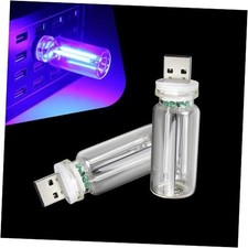 2PCS Car USB Lights, Touch Dimmable Car Interior Ambient Lights, 2 PCS Blue