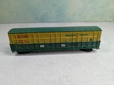 USED Life-Like HO 50' Thrall All Door Box Car AP Lumber Products #4855 READ